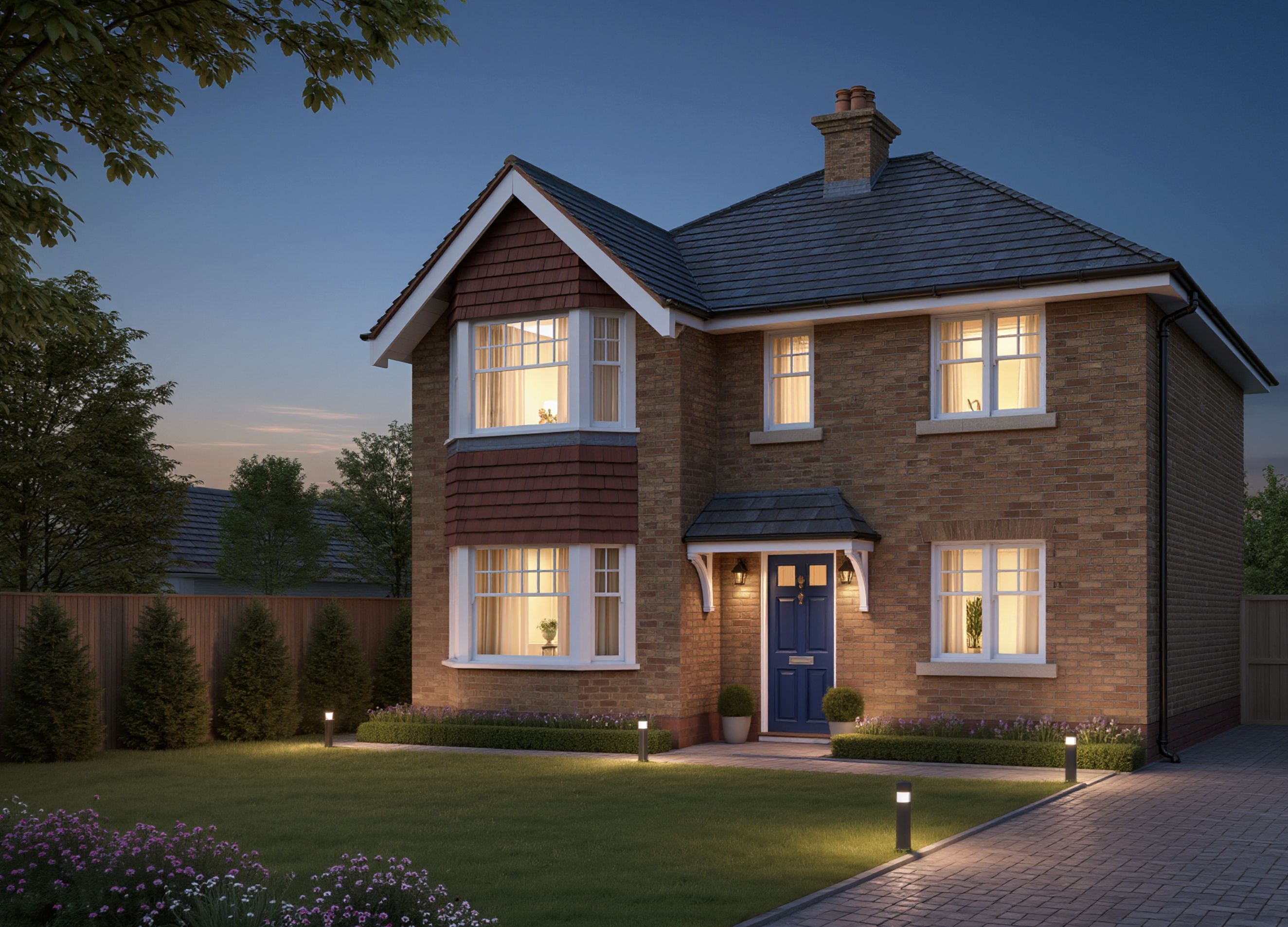 Twilight Property Photography Wolverhampton, Solihull